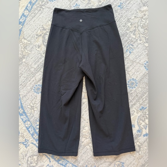 Lululemon Align Wide Leg Crop 23" Black - Picture 7 of 11